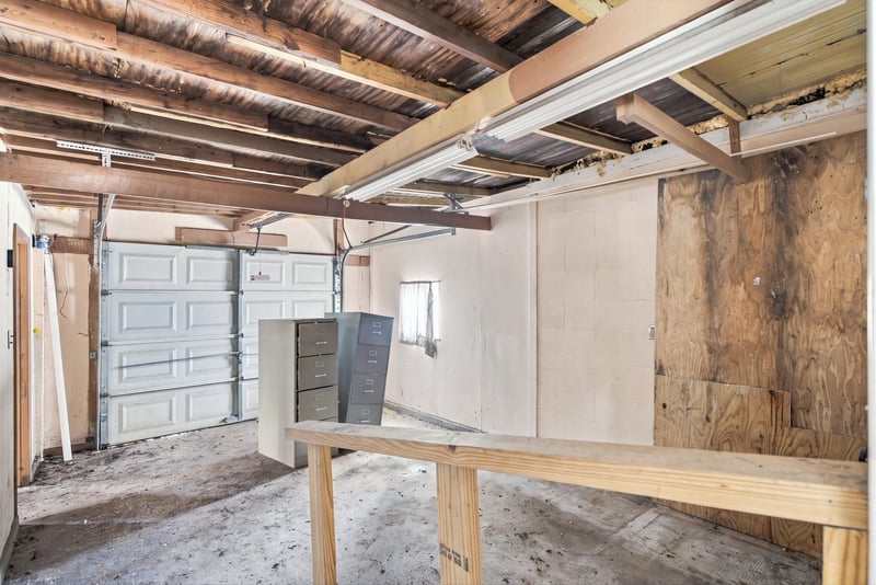 Garage area under construction at 1807 Idlewild Ave, Green Cove Springs, FL