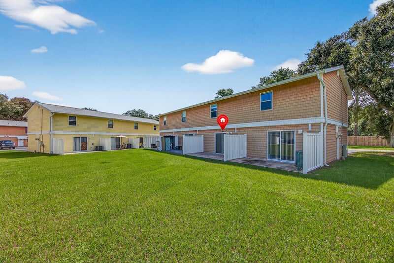 Back Angled Marked at 4420 Carter Rd apt 26, St. Augustine, FL 32086