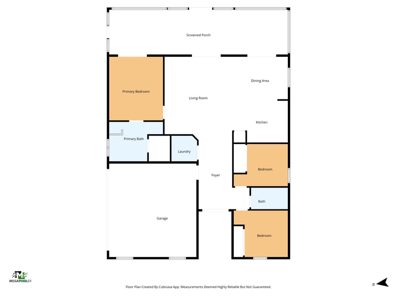 Floor plan 2 of 110 Pioneer Trail, Palatka, FL 32177