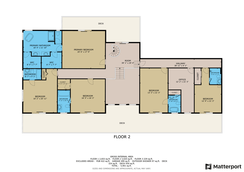 Floor plan 2 of 153 Sunny Ln, Pomona Park, FL 32181