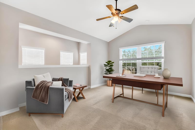 Office Virtually Staged at 8665 Little Swift Cir, Jacksonville, FL 32256