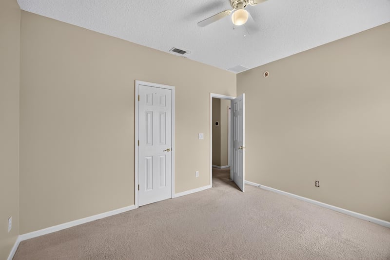 Empty room with doors at 2875 Pebblewood Ln, Orange Park, FL 32065