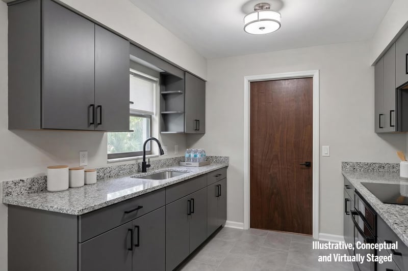 Kitchen Illustrative at 1506 North St, Green Cove Springs, FL 32043