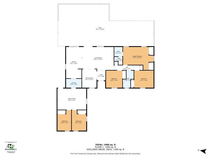 Floor plan 1 of 4919 Kangaroo Cir, Middleburg, FL 32068