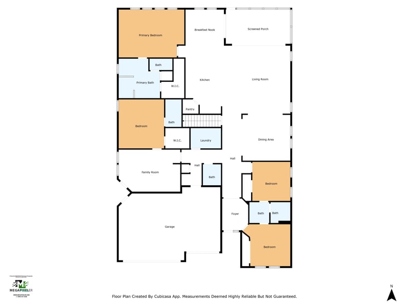 Floor plan 1 of 2144 S Sorrento Hills Rd, St. Augustine, FL 32092
