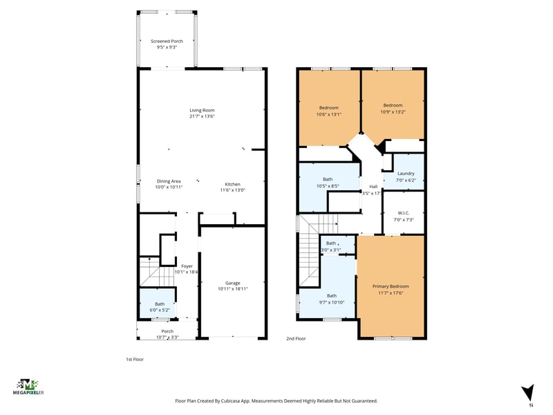 Floorplan at 202 Boracay Cir, St. Johns, FL 32259