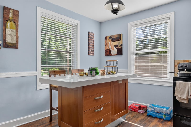 Kitchen counter and window view at 5745 110th St, Jacksonville, FL 32244