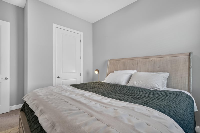 Secondary bedroom with wall-mounted TV at 3328 Southern Oaks Dr, Green Cove Springs, FL 32043