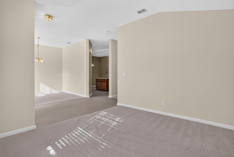 Hallway leading to additional rooms at 299 John's Creek Pkwy, St. Augustine, FL 32092