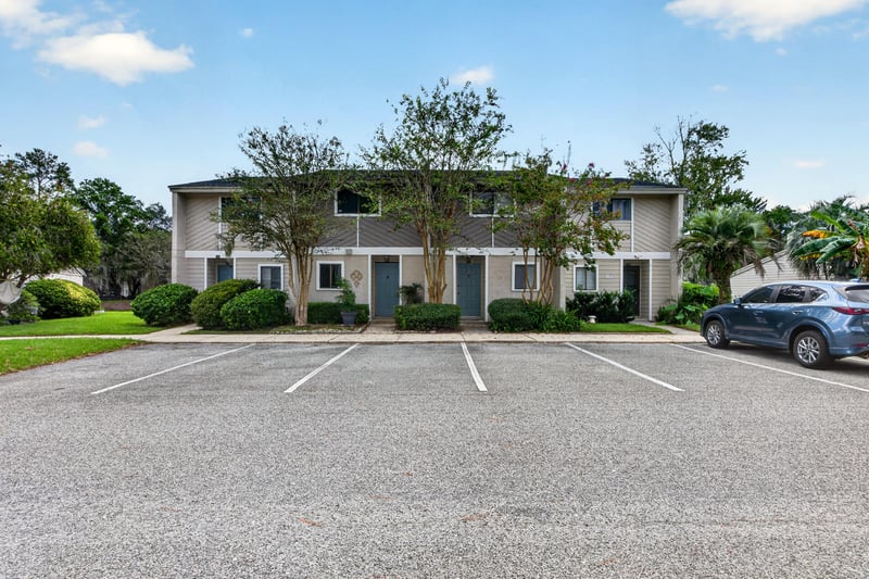 Parking area and building exterior at 3801 Crown Point Rd, Jacksonville, FL 32257
