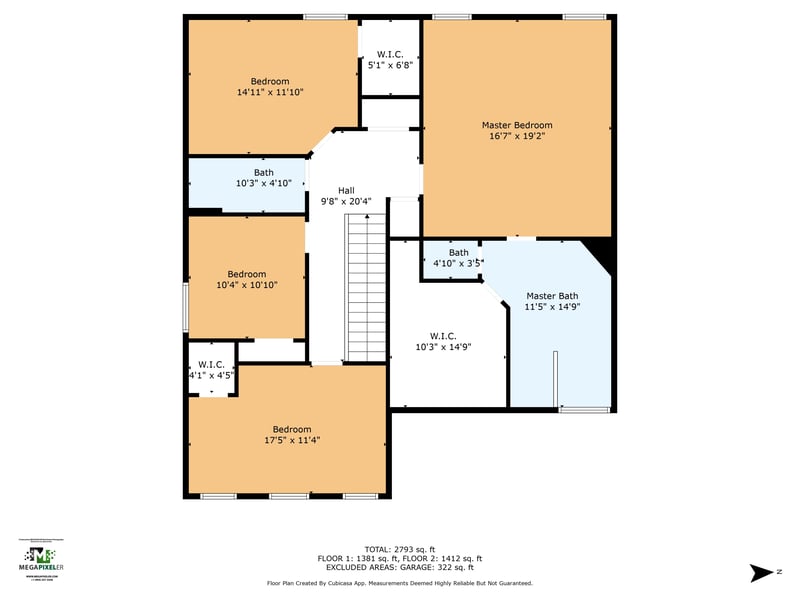 Floorplan at 3520 Oglebay Dr, Green Cove Springs, FL 32043