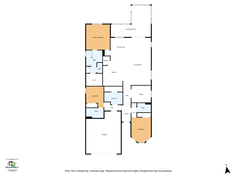 Floor plan 1 of 61 Sundown Covey Trl, St. Augustine, FL 32095