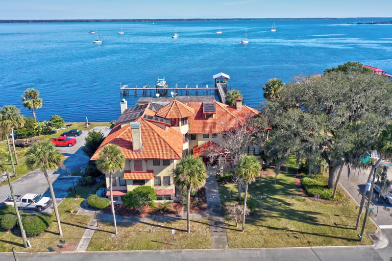 Drone at 202 St Johns Ave unit 103b, Green Cove Springs, FL 32043