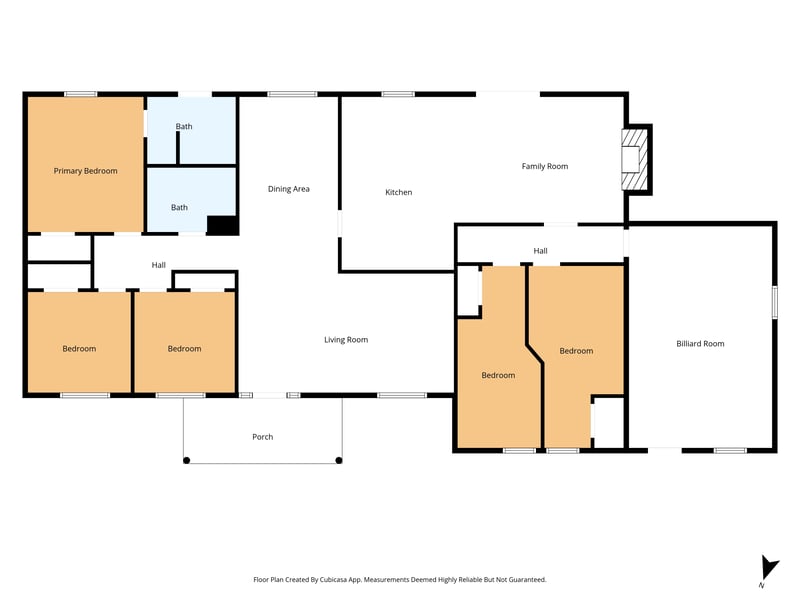 Floorplan at 4429 Cedar Rd, Orange Park, FL 32065