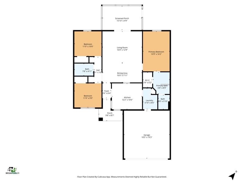Floorplan at 2689 Cobblestone Forest Cir E, Jacksonville, FL 32225