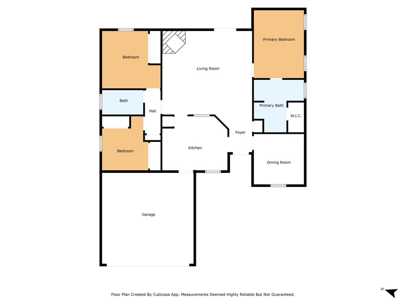 Floor plan 1 of 1875 Country Meadows Ln, Middleburg, FL 32068