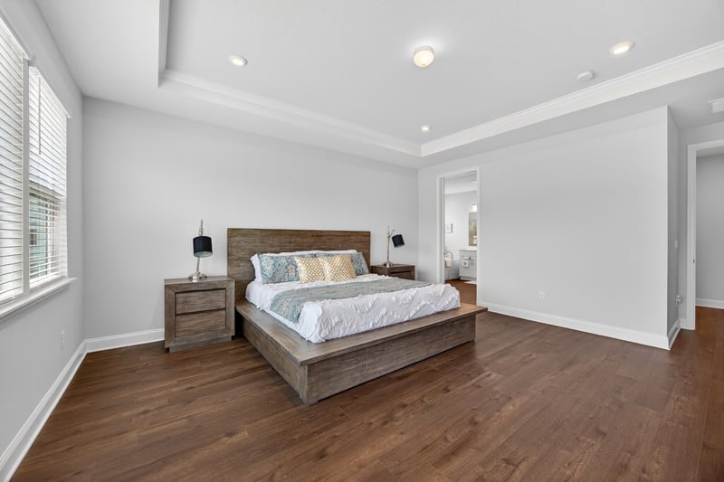 Bedroom with wood floors at 85491 Fall River Pkwy, Fernandina Beach, FL 32034