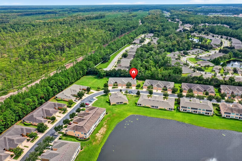 Aerial Front at 11736 Surfbird Cir, Jacksonville, FL 32256