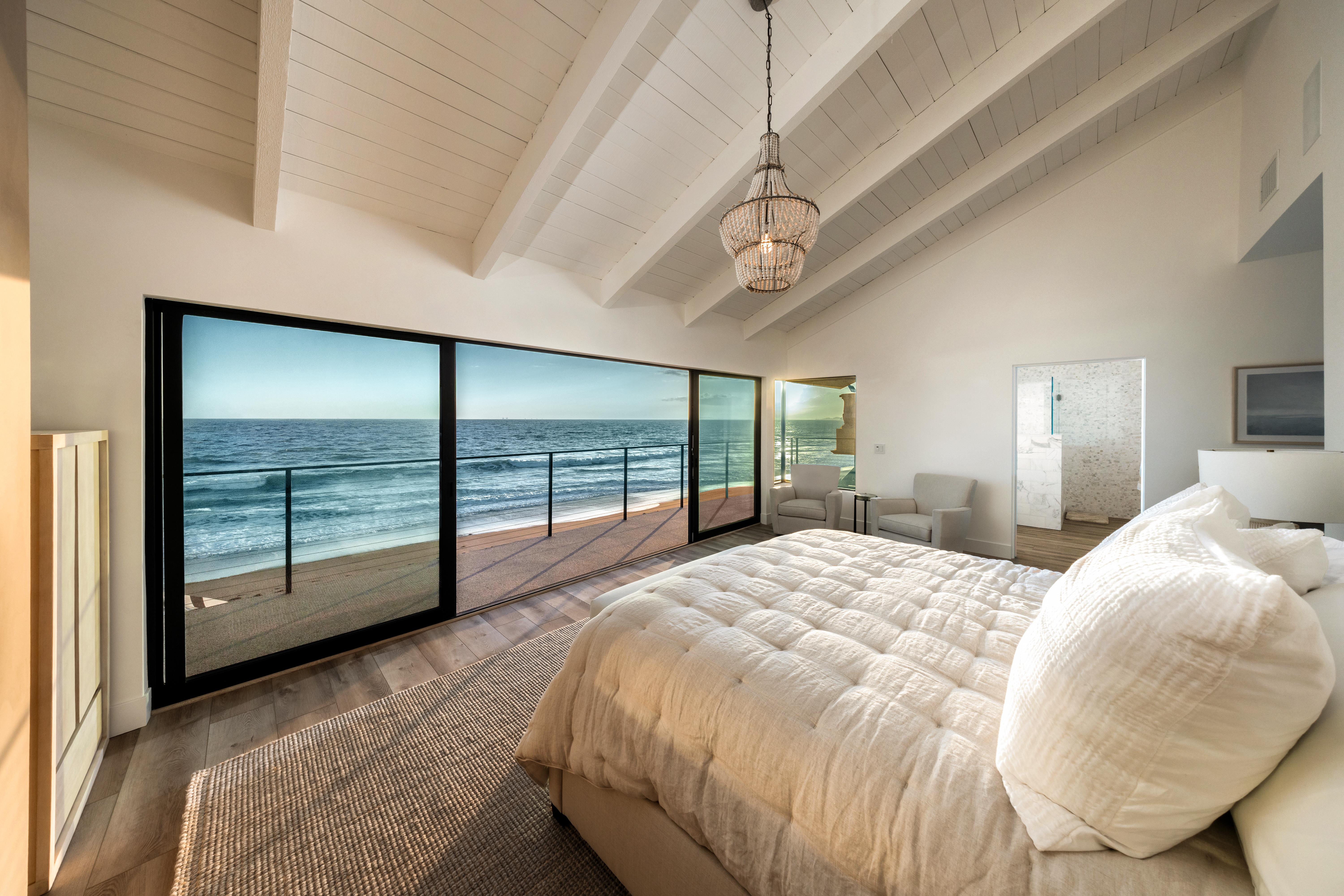 Coastal luxury estate at 6726 Breakers Way, Ventura — professional real estate photography showcasing Pacific Ocean frontage and open-water views along the Southern California coastline. Our team captured still photography, aerial drone photography with Inspire 3 Cinema Drone, FPV clips, a cinematic property video with agent narration, a Matterport virtual tour, a Zillow Showcase, a true vertical social media reel, and floor plan scan throughout the early morning.