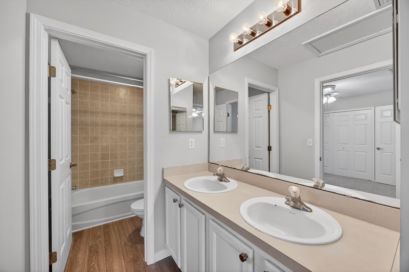Bathroom 2 at 6377 Island Forest Dr unit d, Fleming Island, FL 32003