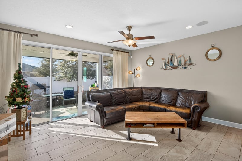 Family Room A1 - Decluttered at 6308 Thatcher, Jacksonville, FL 32222
