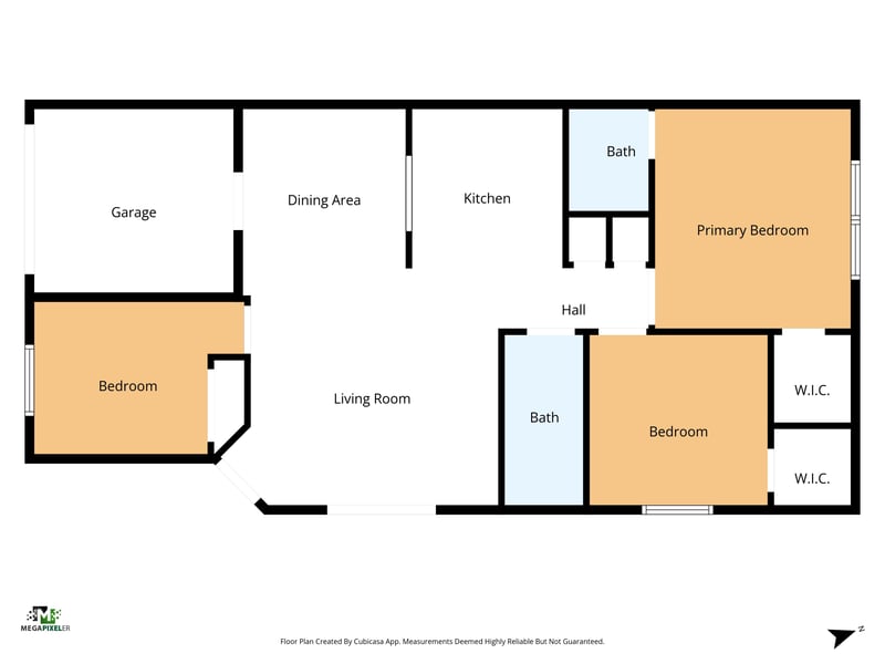 Floor plan 1 of 1460 Ellis Trace Dr W, Jacksonville, FL 32205