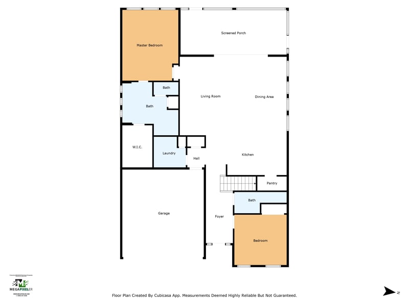 Floor plan 1 of 52 Rose Bud Ln, St. Augustine, FL 32092
