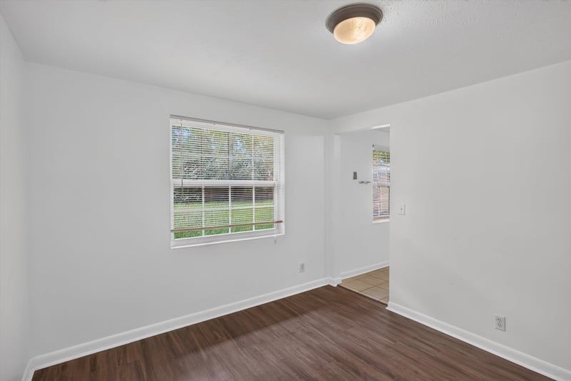 Empty room with window at 5812 Tampico Rd, Jacksonville, FL 32244
