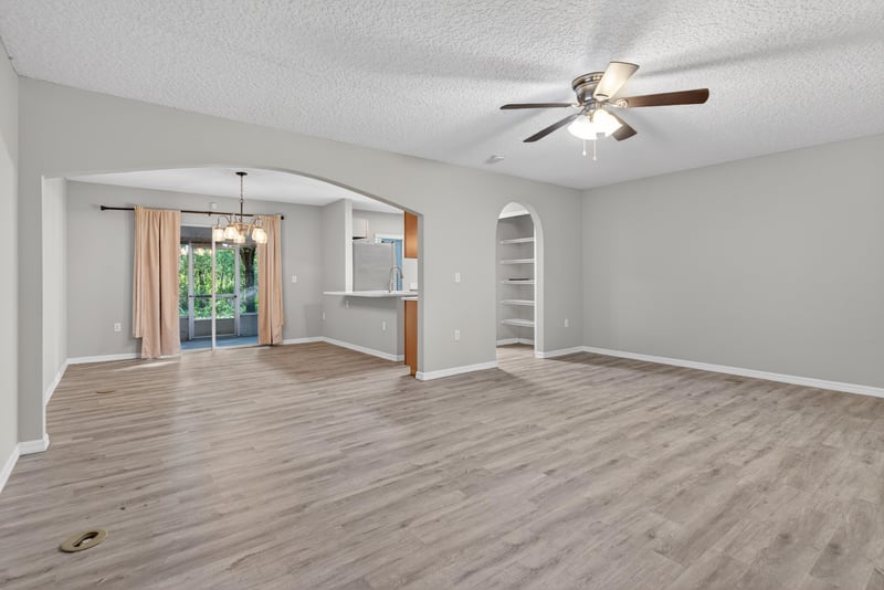 Living Room & Dining Room at 11816 Lake Bend Cir, Jacksonville, FL 32218