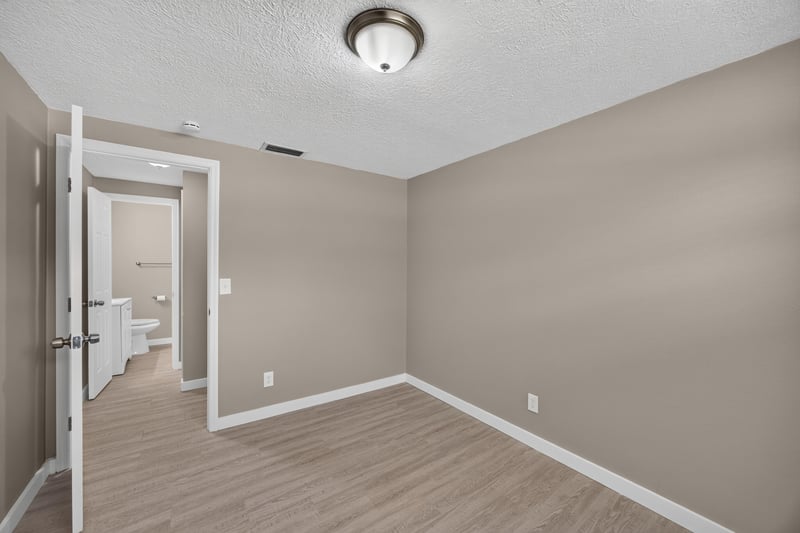 Empty room with doorway at 184 Draco St, Orange Park, FL 32073