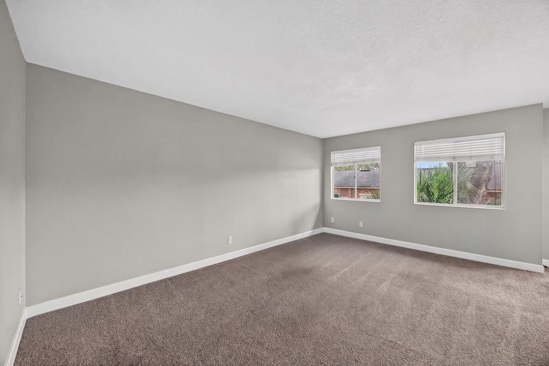 Living room corner view with natural light at 1800 Park Ave apt 358, Orange Park, FL