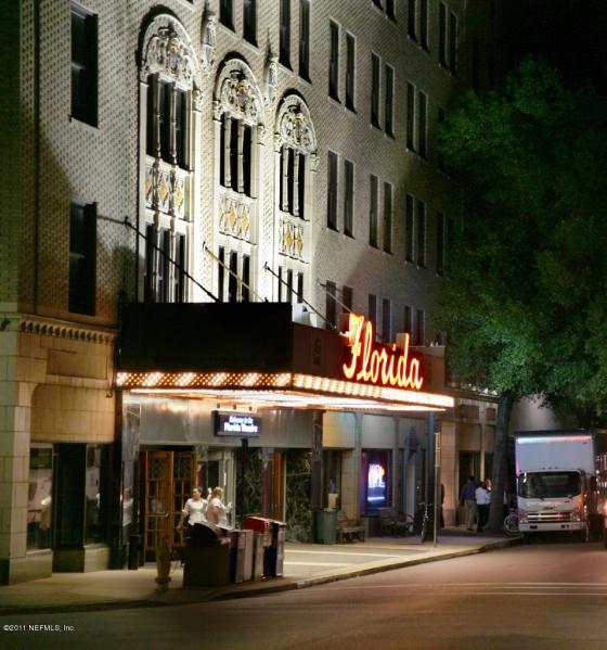 Florida Theatre marquee in Jacksonville