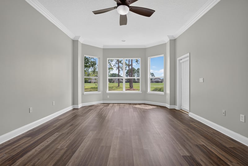 Breakfast nook with bright windows at 4109 Eagle Landing Pkwy, Orange Park, FL 32065