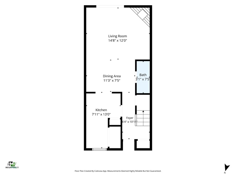 Floor plan 4 drawn by Megapixeler, Crown Point Rd, Jacksonville