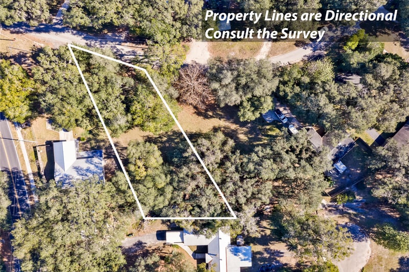 Lot 1 - Aerial Top-Down at Nelsons Point, Keystone Heights, FL 32656