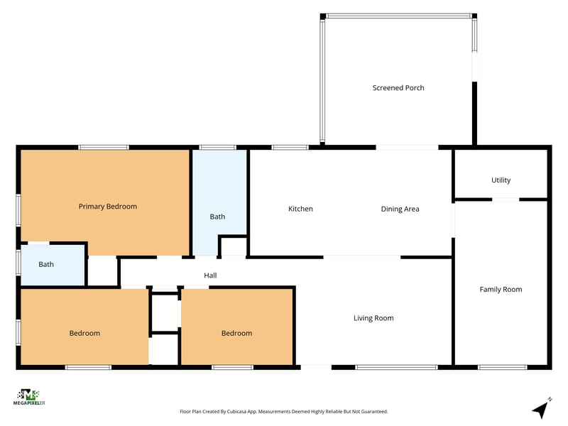 Floor plan 1 of 2137 Burgoyne Dr, Jacksonville, FL 32208