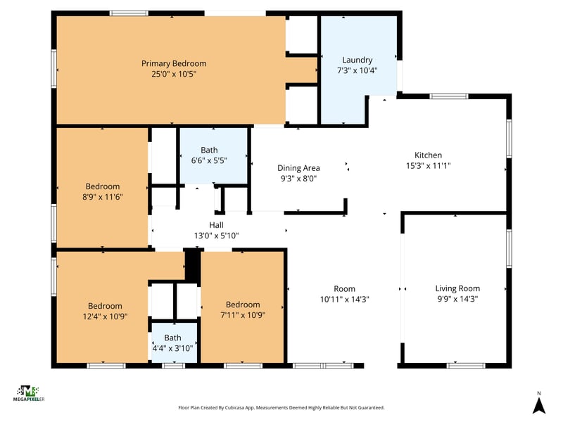 Floorplan at 409 Parkwood Dr, Orange Park, FL 32073