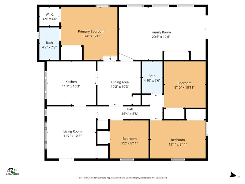 Floorplan at 6955 Miss Muffet Ln S, Jacksonville, FL 32210