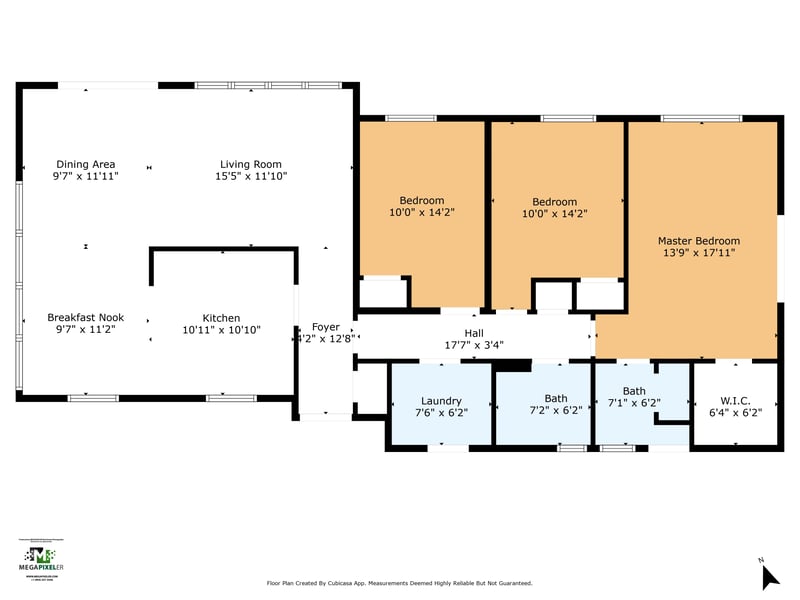 Floor plan 1 of 1005 Las Robida Dr, Jacksonville, FL 32211