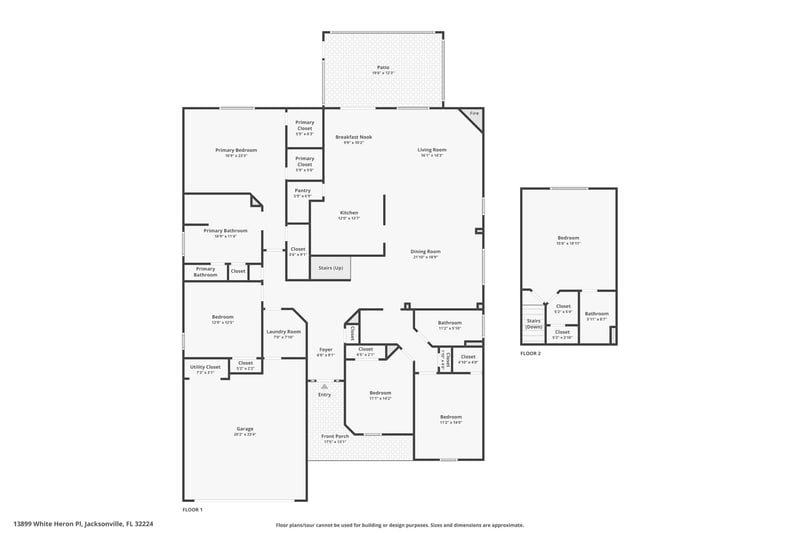 Combined at 13899 White Heron Pl, Jacksonville, FL 32224