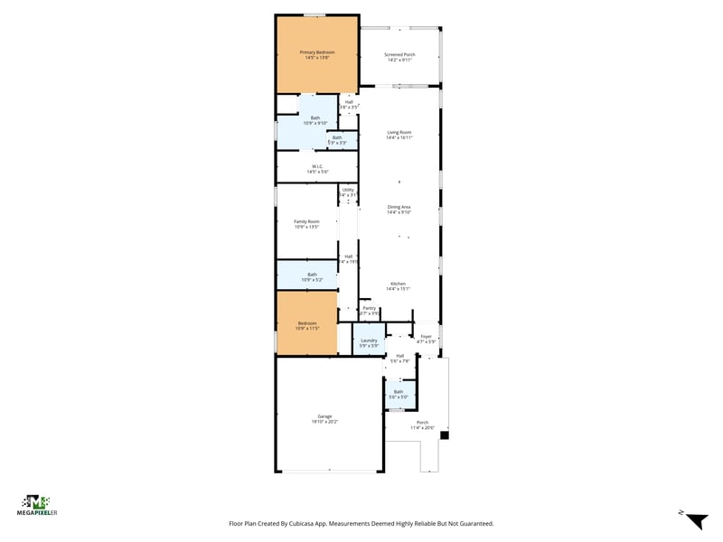 Floorplan at 691 Murphys Dr, St. Johns, FL 32259