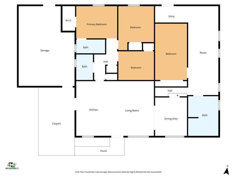 Floor plan 1 of 4725 Tango Ln W, Jacksonville, FL 32210
