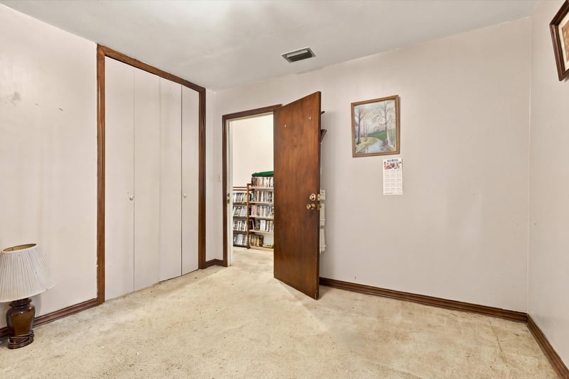 Hallway with closet doors at 1807 Idlewild Ave, Green Cove Springs, FL