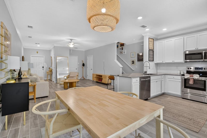 Dining area with pendant light at 1186 Beach Dune Dr, Jacksonville, FL 32233