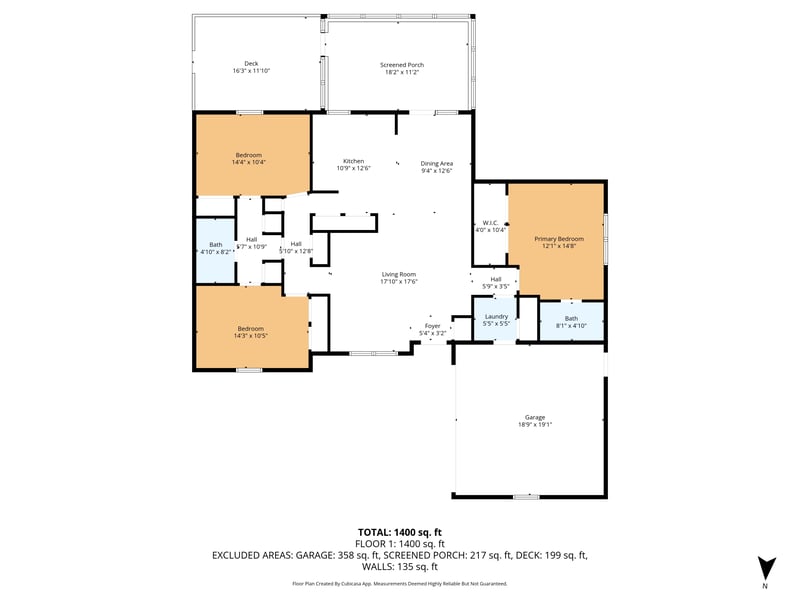 Floorplan at 545 Ash St, Orange Park, FL 32073