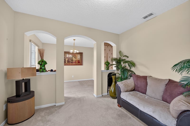 Formal living room second view at 2875 Pebblewood Ln, Orange Park, FL 32065