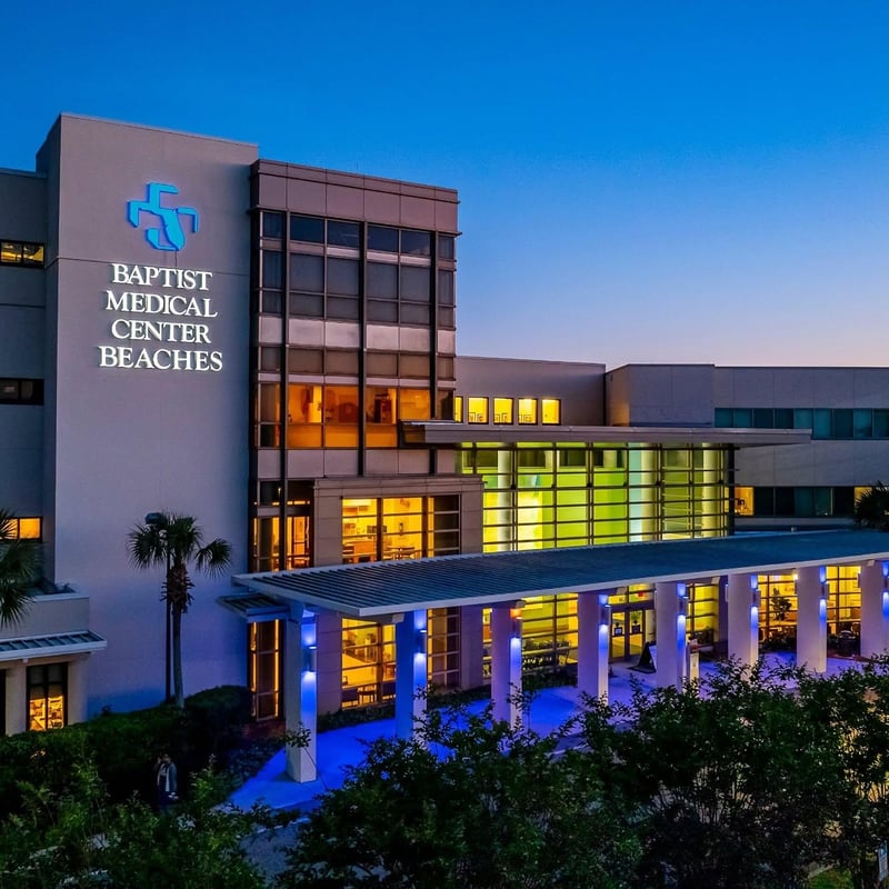 Baptist Medical Center Beaches building in Jacksonville