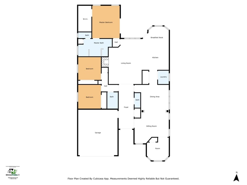 Floor plan 1 of 13105 Berwickshire Dr, Jacksonville, FL 32224