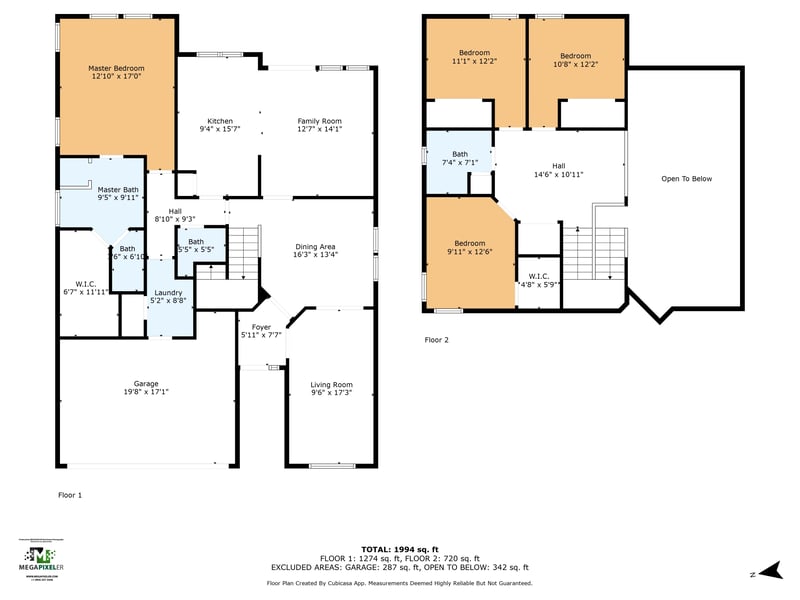 Floor plan 3 of 1829 Creekview Dr, Green Cove Springs, FL 32043