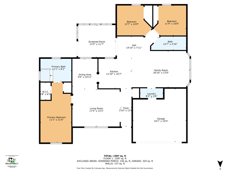 Floor plan 1 of 9100 Castle Rock Dr, Jacksonville, FL 32221